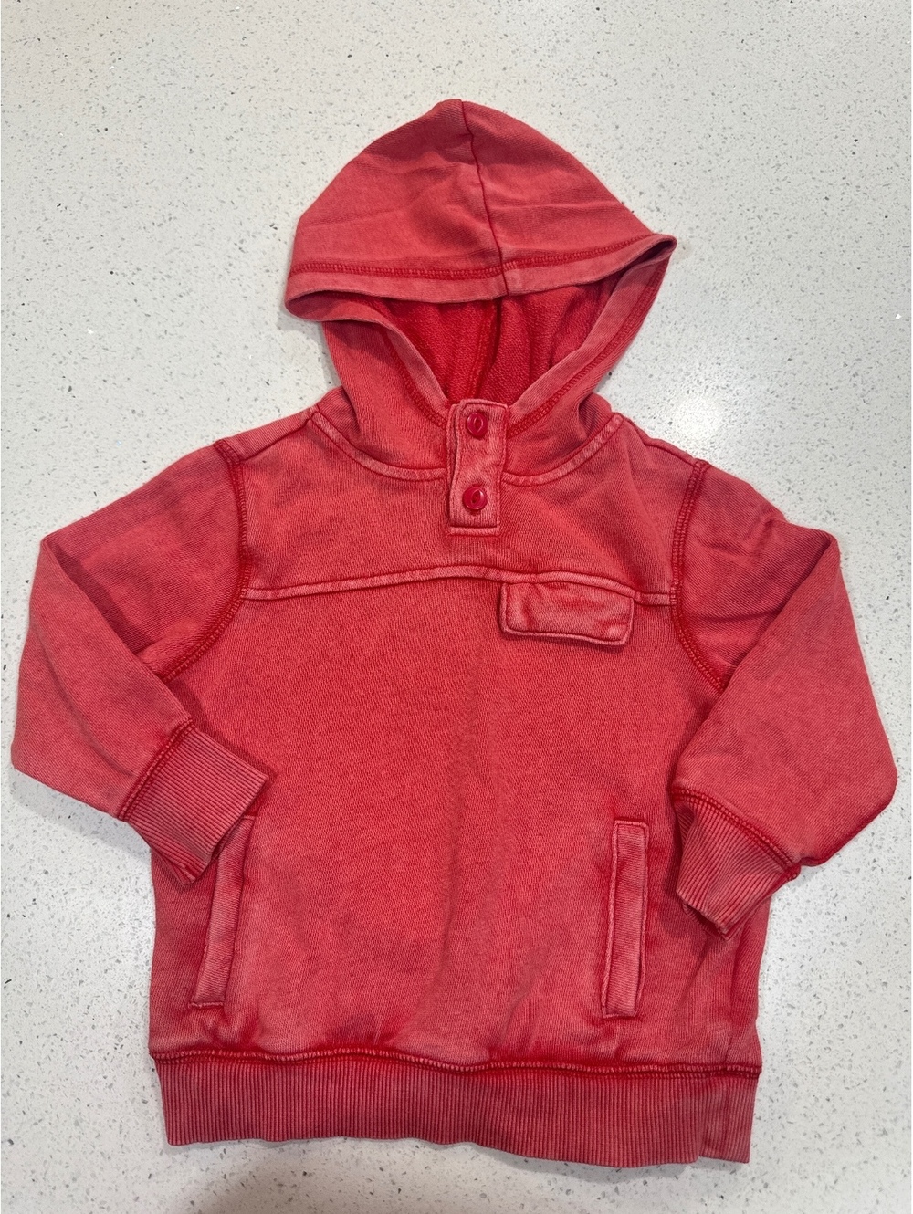 Lightweight Hoodie 18–24M – Red